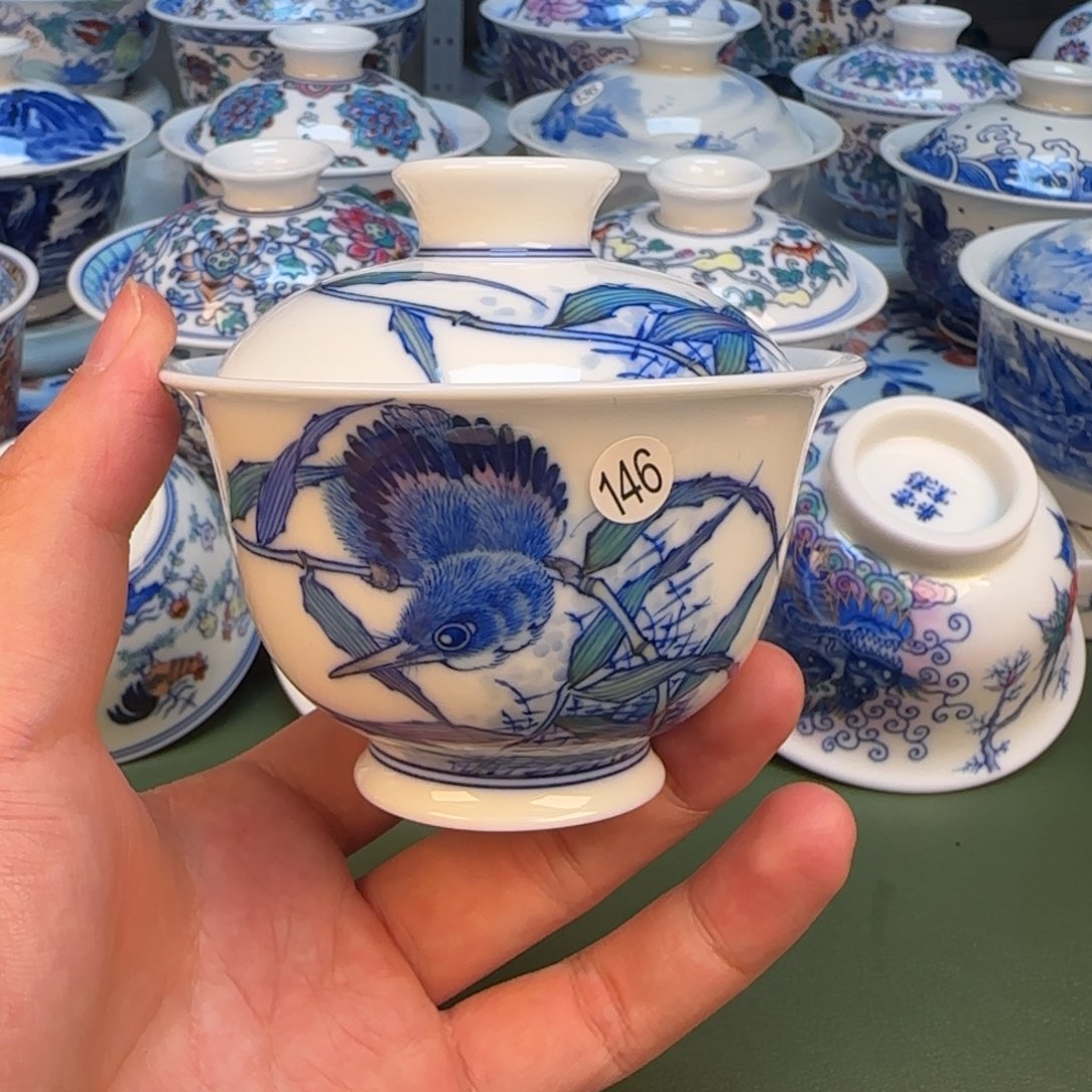 彦祖纯手工手绘茶具146