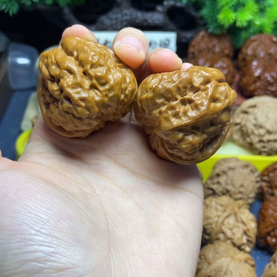 核桃核桃把件文玩蛤蟆头四蹬腿38尺3