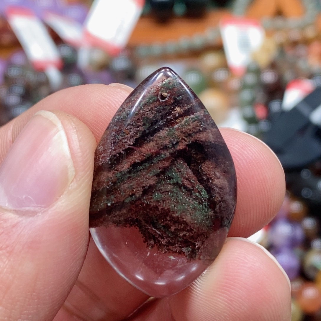 水晶吊坠(不含链)未镶嵌