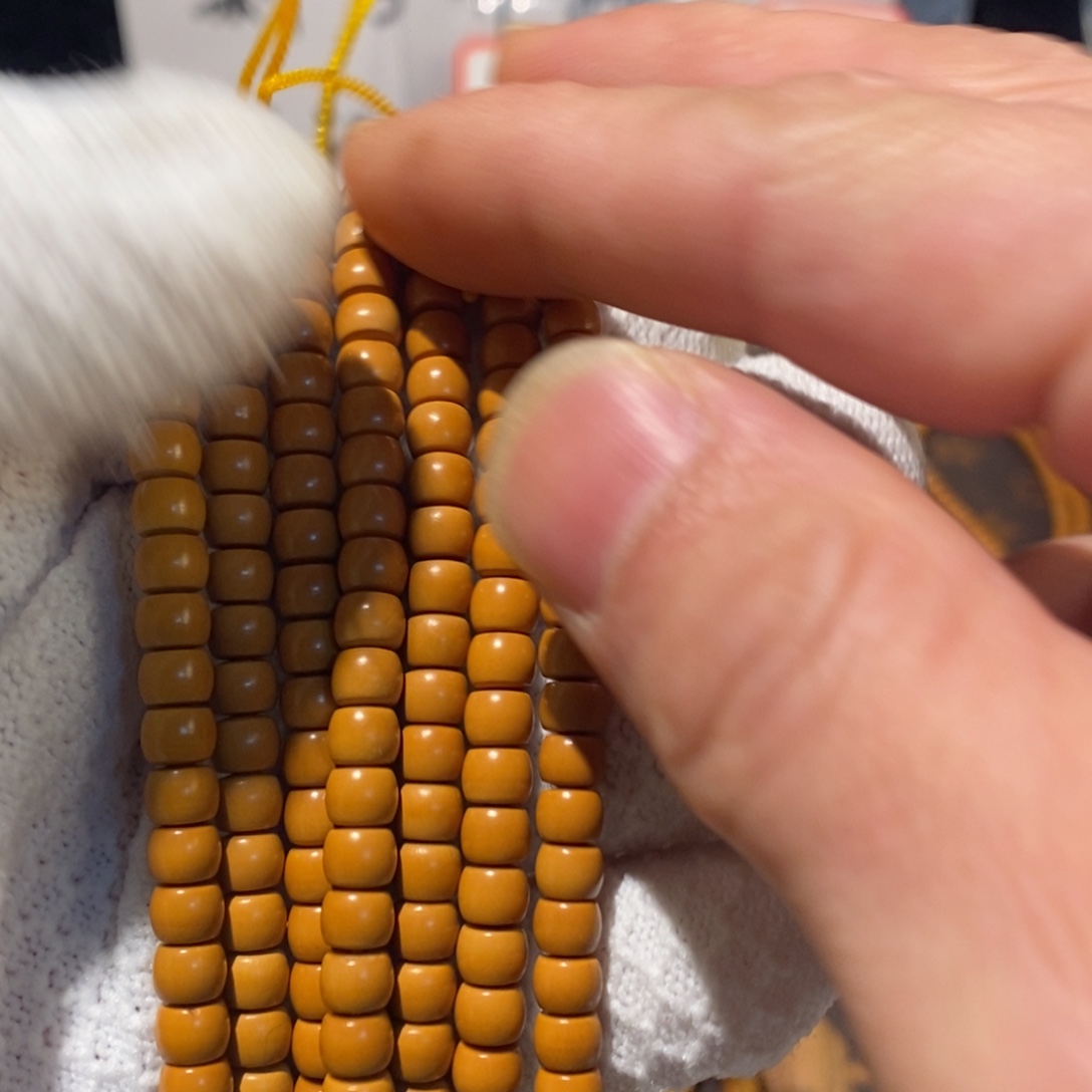 橄榄核手串/手链0.6橄榄核核尖108长串
