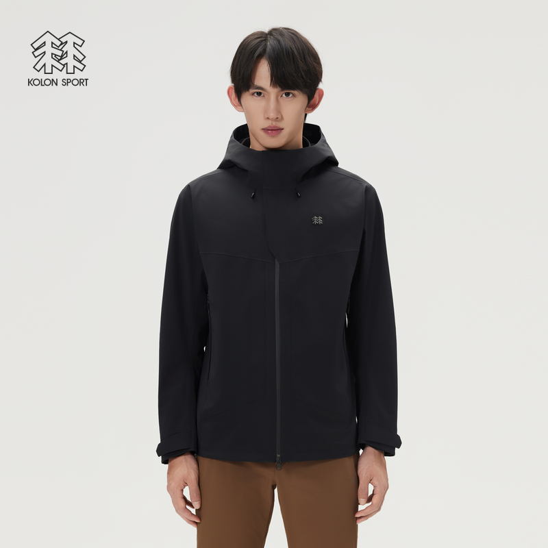KOLON SPORT可隆冲锋衣1级男士春户外运动徒步登山软壳三合一夹克