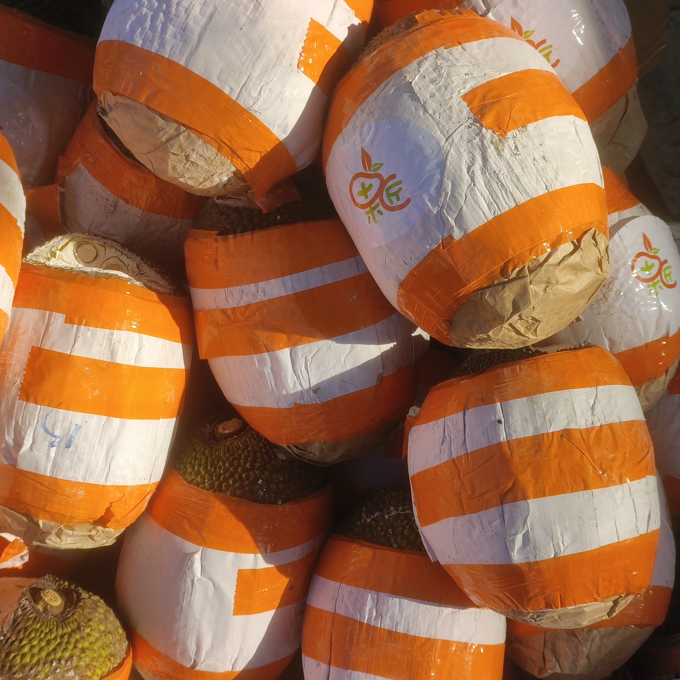 半个个菠萝蜜5斤左右帮取芯