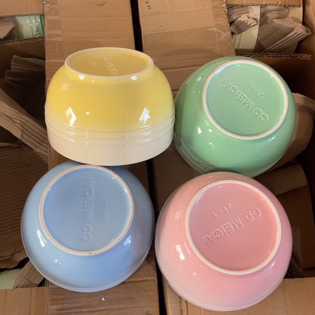 6英寸面碗新款酷彩深10厘米两个装