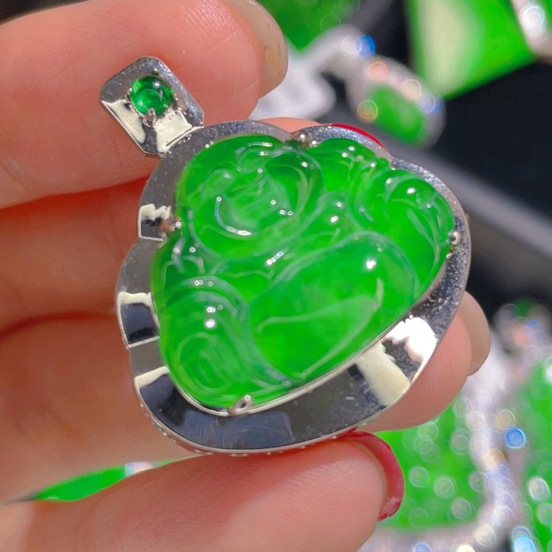 翡翠吊坠(不含链)未镶嵌