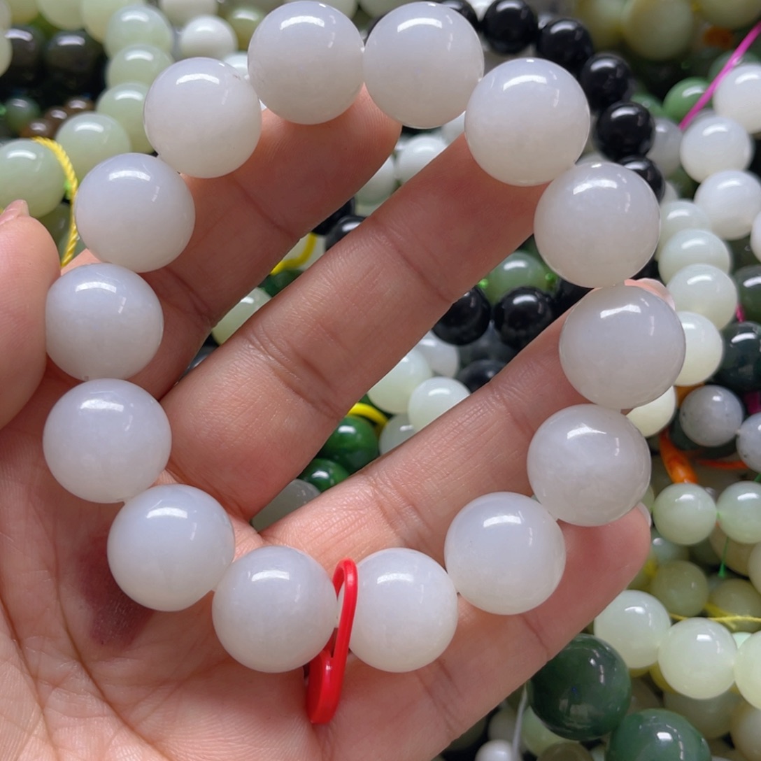 和田玉手链未镶嵌