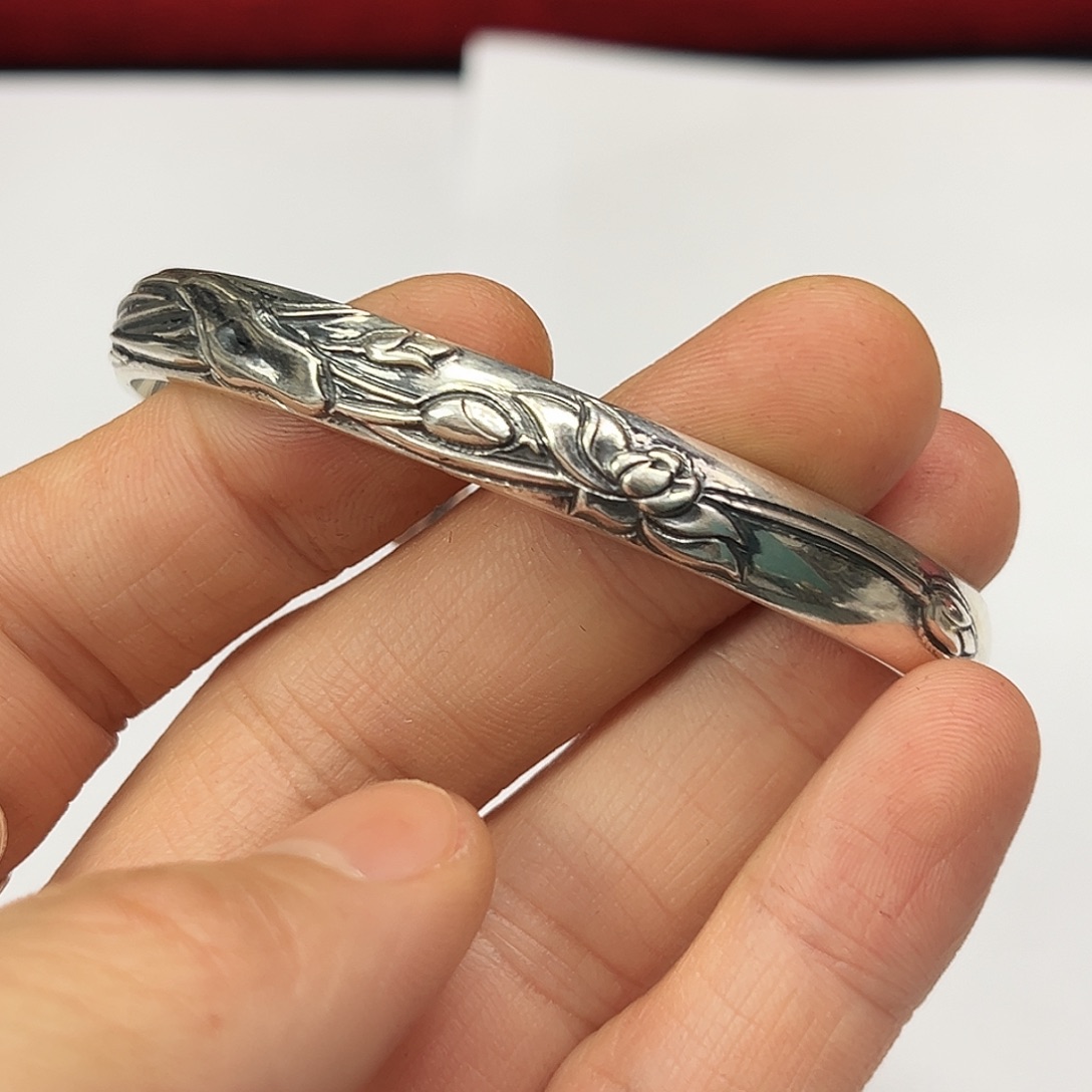 足银足银999手工手镯