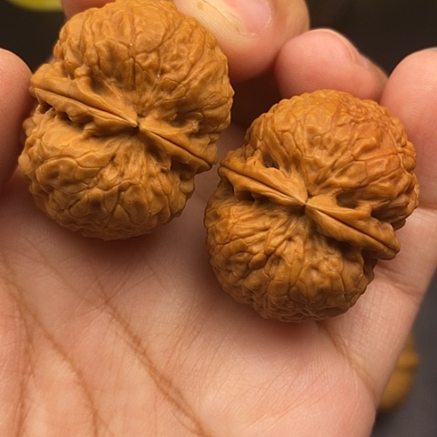 文玩核桃把件35尺将军榜