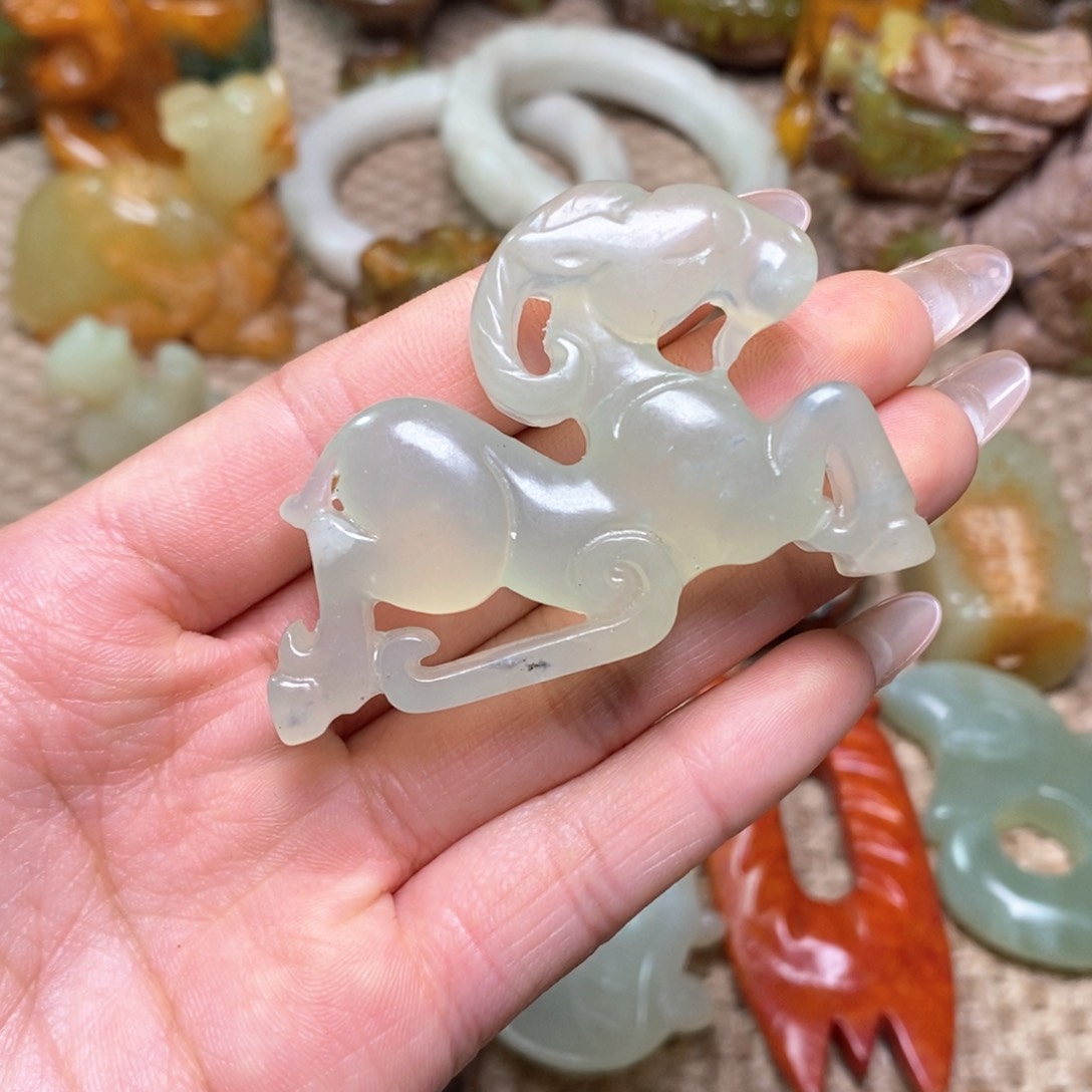 白玉菩提吊坠白玉菩提白玉菩提摆件