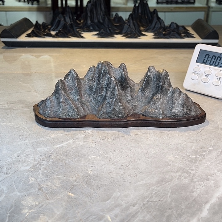 p***r奇石茶宠鱼缸文房摆件