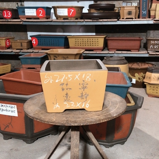 紫砂紫砂花盆包邮