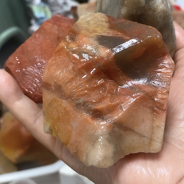 巴林石印石原**我巴林石雕刻艺术品