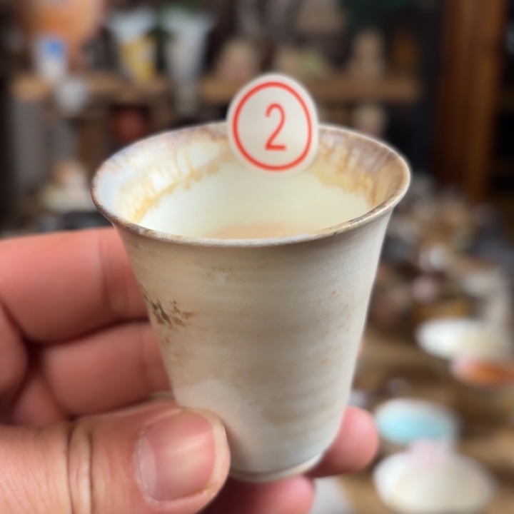 杯【瓷与故事】柴烧高白闻香杯