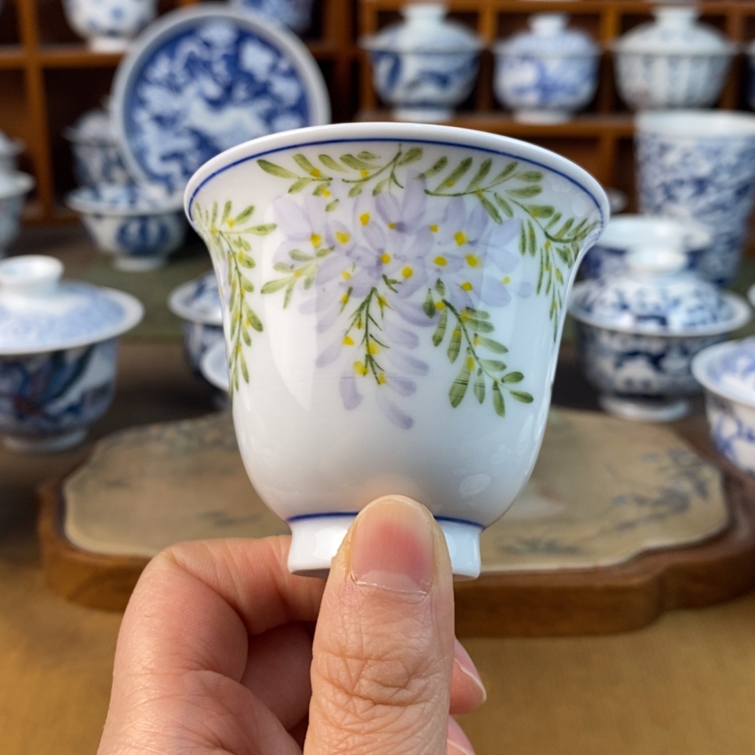 瓷片景德镇陶瓷手绘茶器312