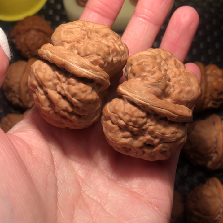 文玩核桃把件明*山蛤蟆