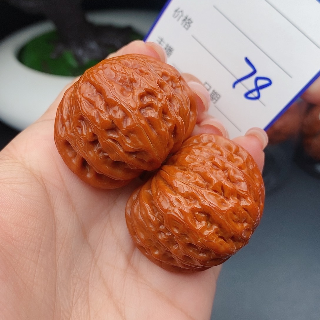 把件文玩核桃40铁锤78