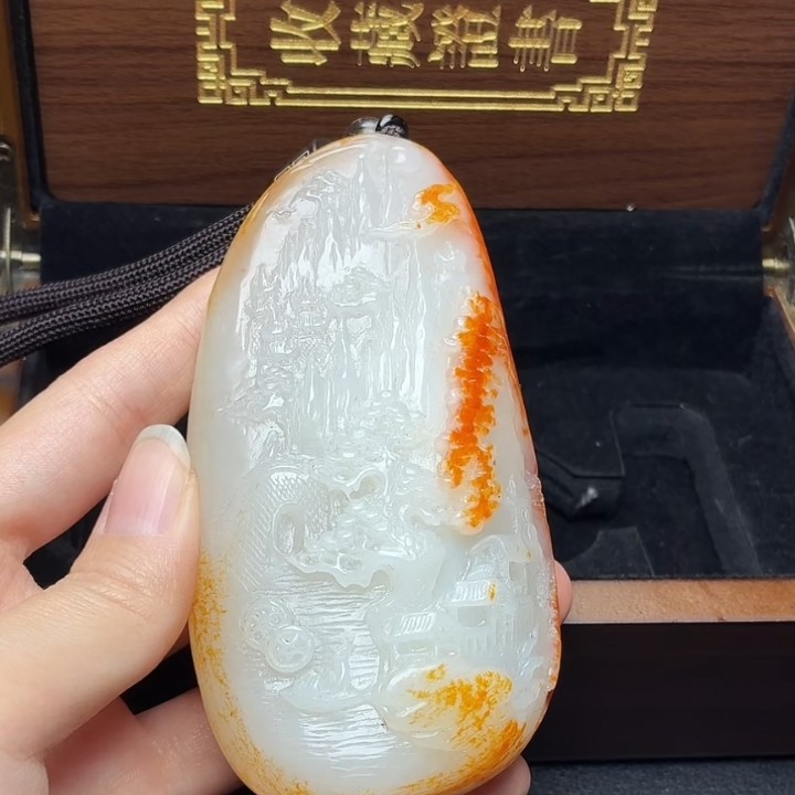 和田玉玉石挂件N1112拍一发一