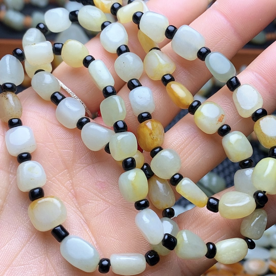 和田玉手链未镶嵌