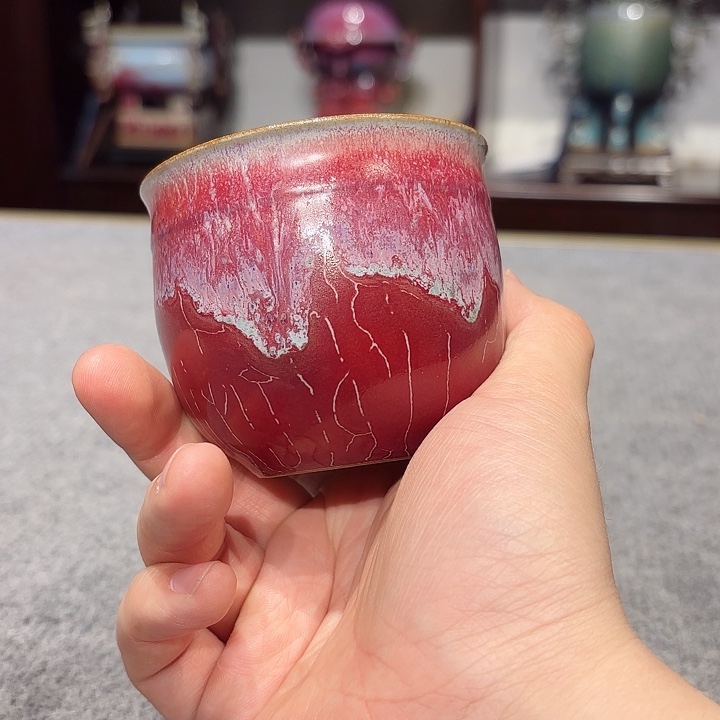 杯孔家钧窑钧瓷甄选