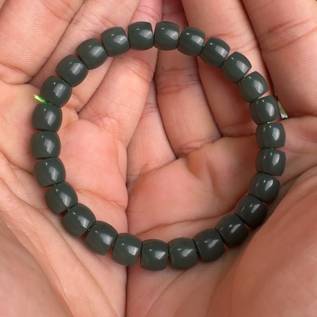 和田玉手链未镶嵌海***苑