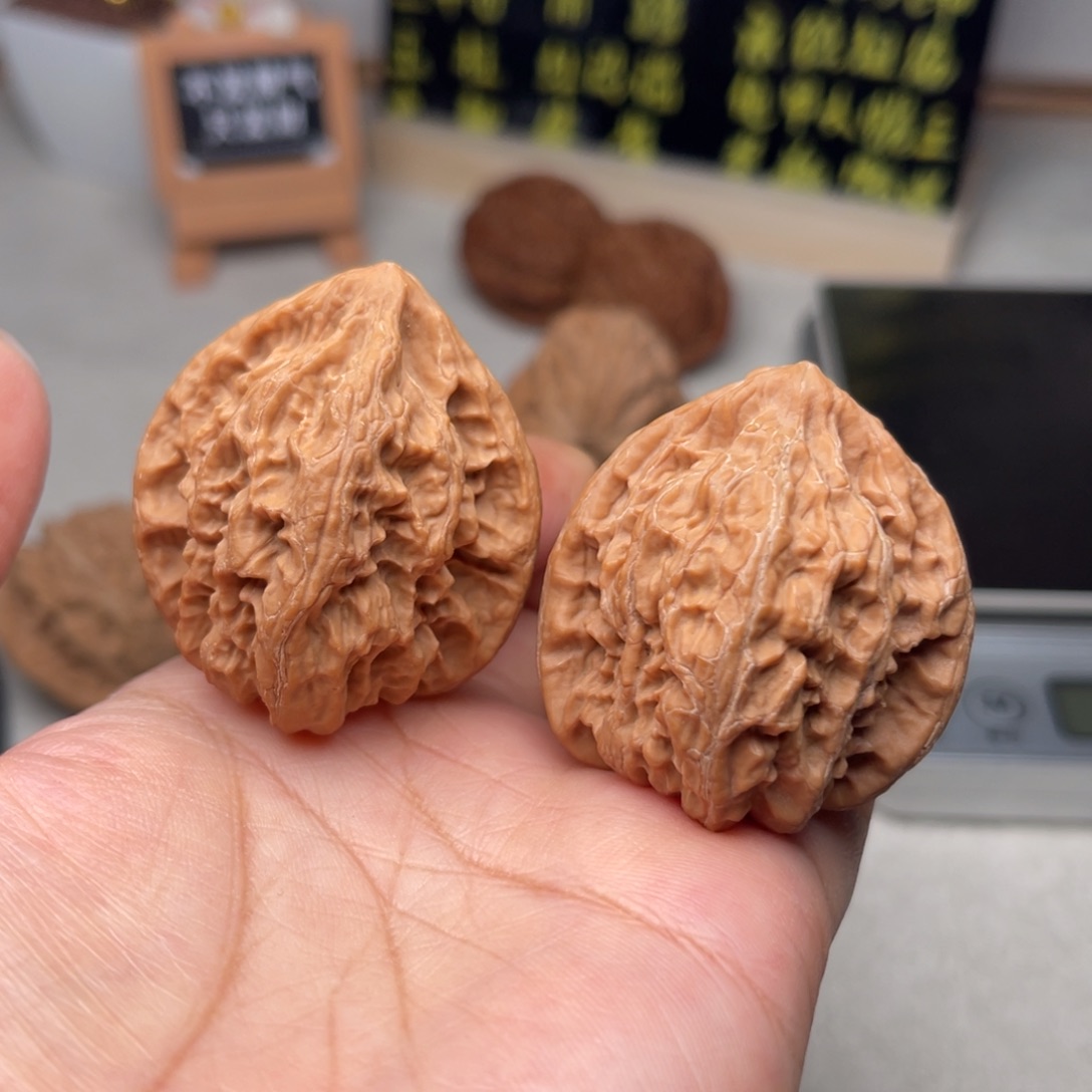 把件文玩核桃火焰