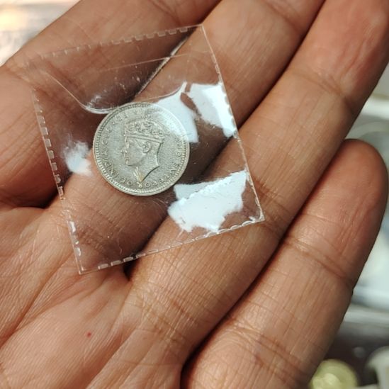 普通金属币海峡五分乔治六世