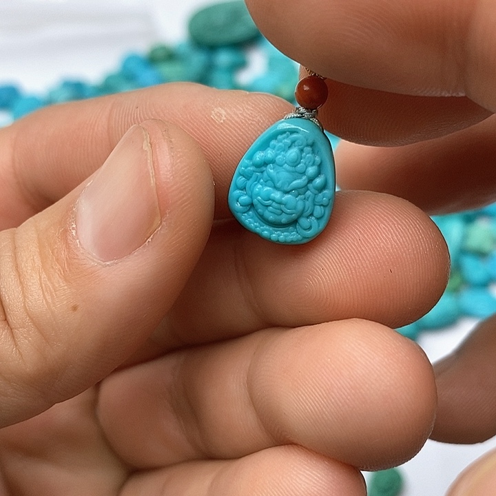 绿松石珠宝奇石未镶嵌