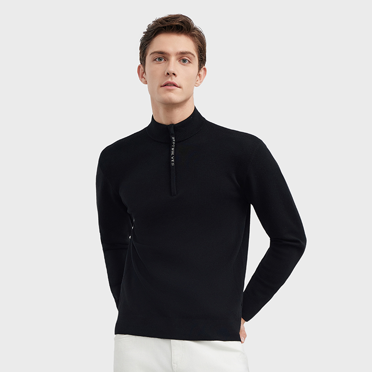 2024秋季新品立领薄毛衫111E60201319