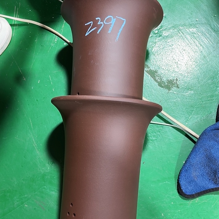 当***)紫砂花盆微瑕大号