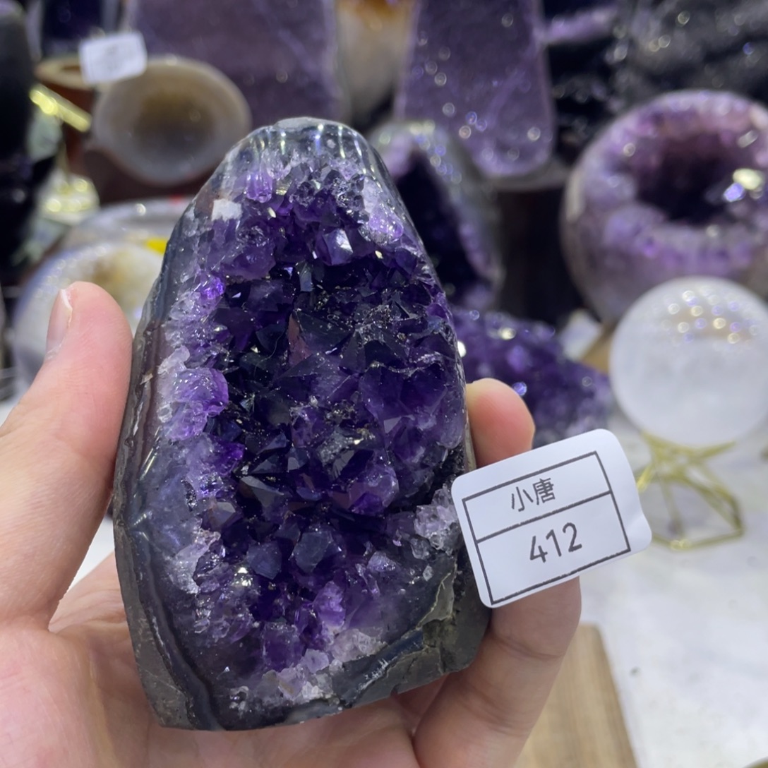 未镶嵌珠宝半成品紫晶