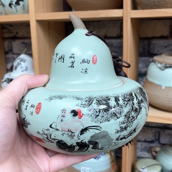 壶老段烧陶瓷茶器！