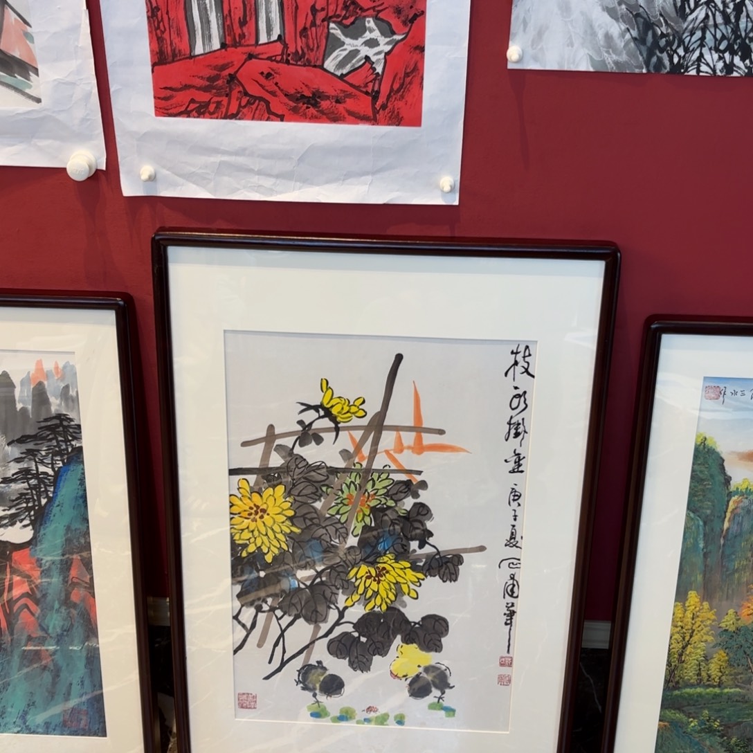 横款精品书画作品