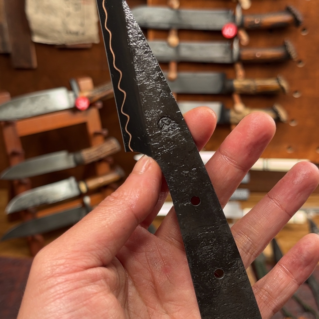 腈纶夹铜鱼叉650带皮套