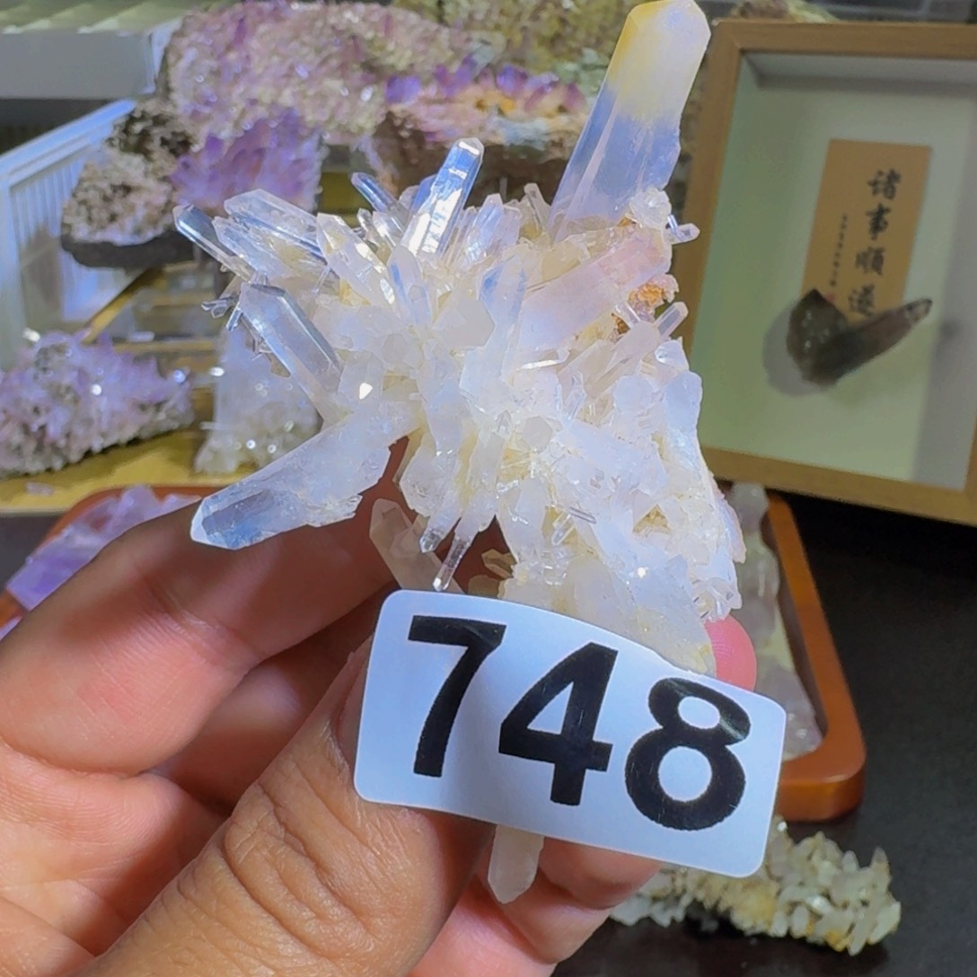 水晶未镶嵌珠宝半成品