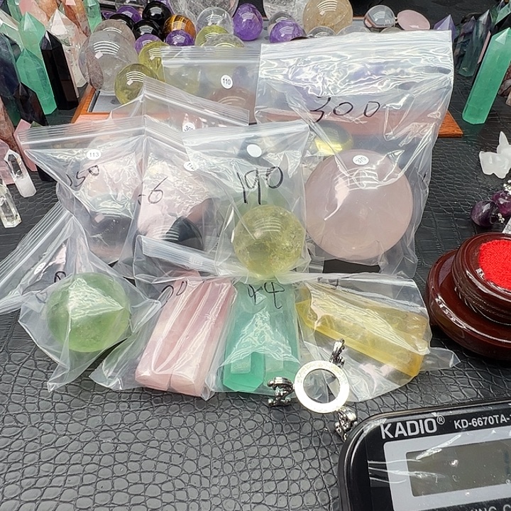 福***店水晶珠宝半成品未镶嵌370