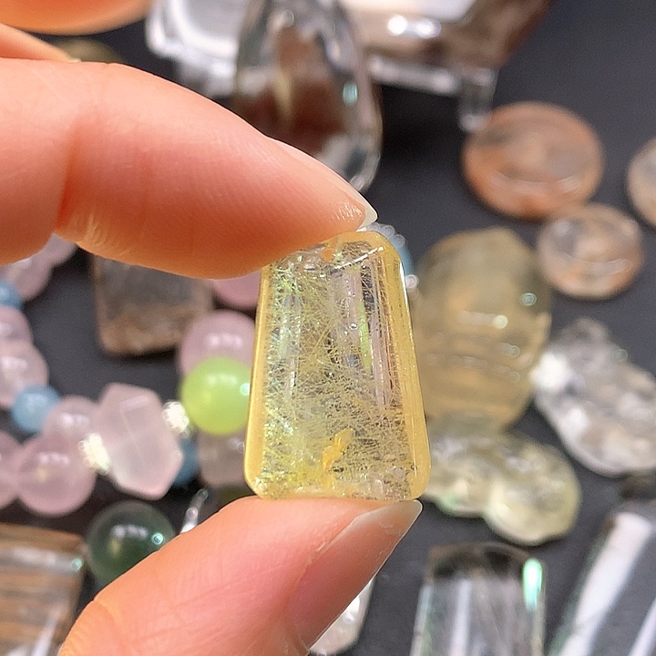 未镶嵌吊坠(不含链)水晶小*米