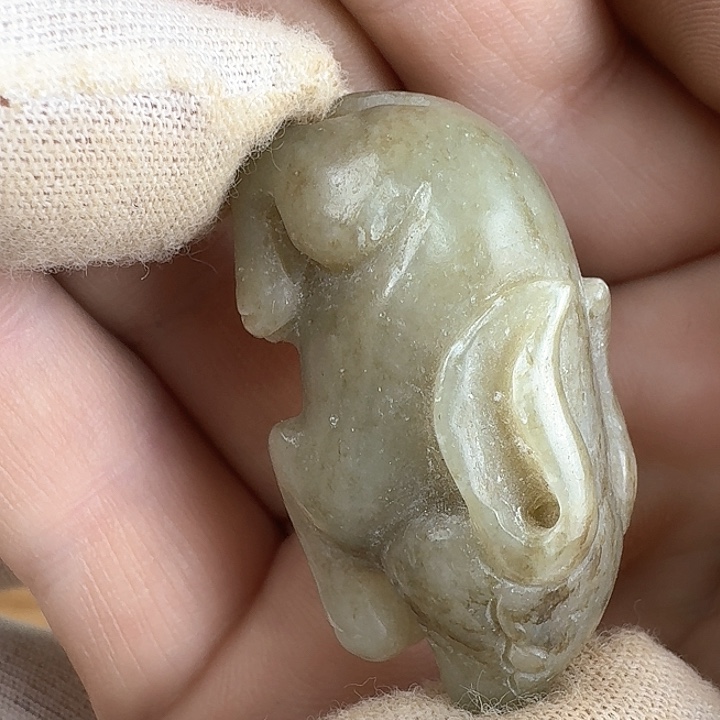 和田玉挂件未镶嵌宏*