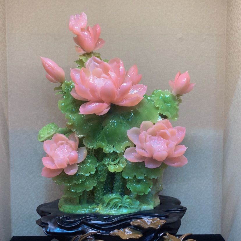 【闪购商品】未镶嵌蛇纹石玉摆件覆膜