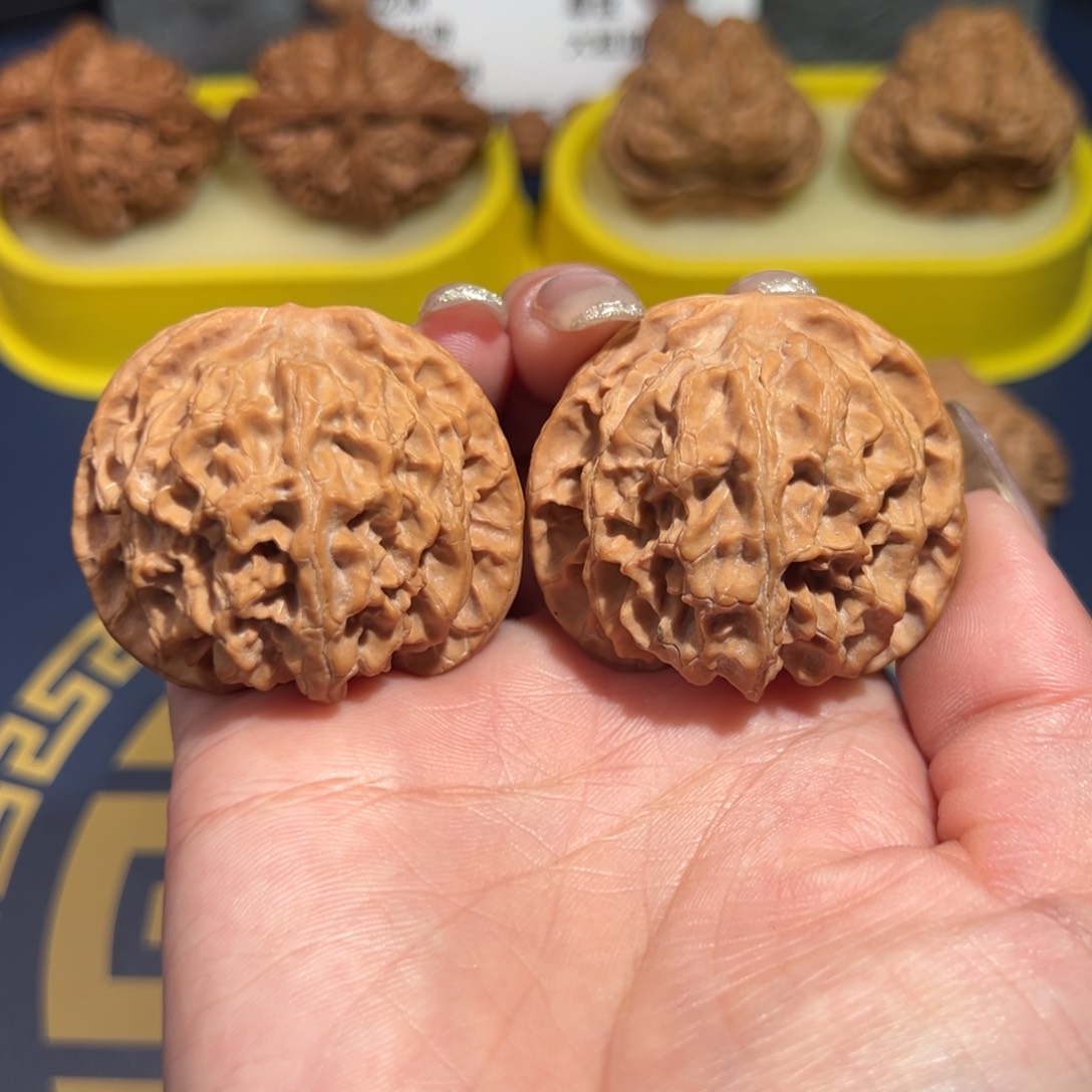 文玩核桃把件苹果园43精品