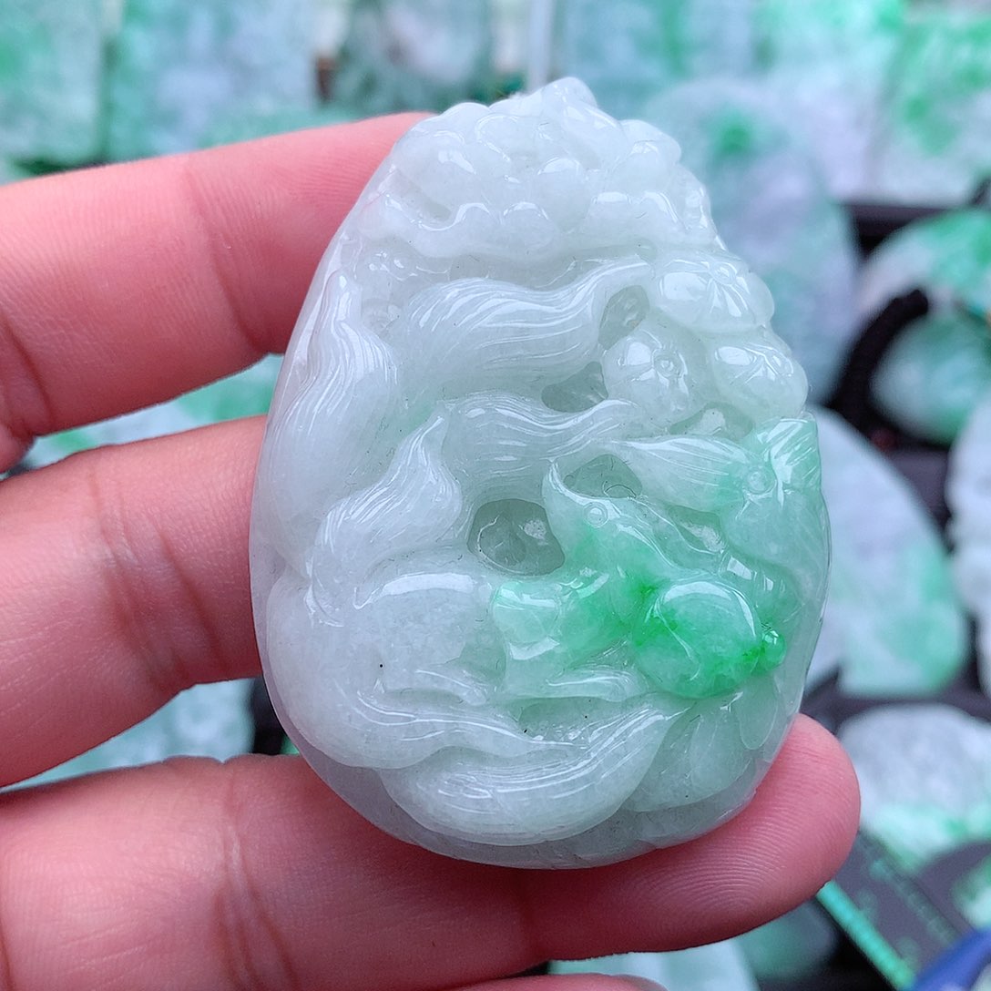 翡翠吊坠(不含链)未镶嵌