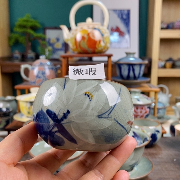 瓷片手工制作工艺精湛等特点