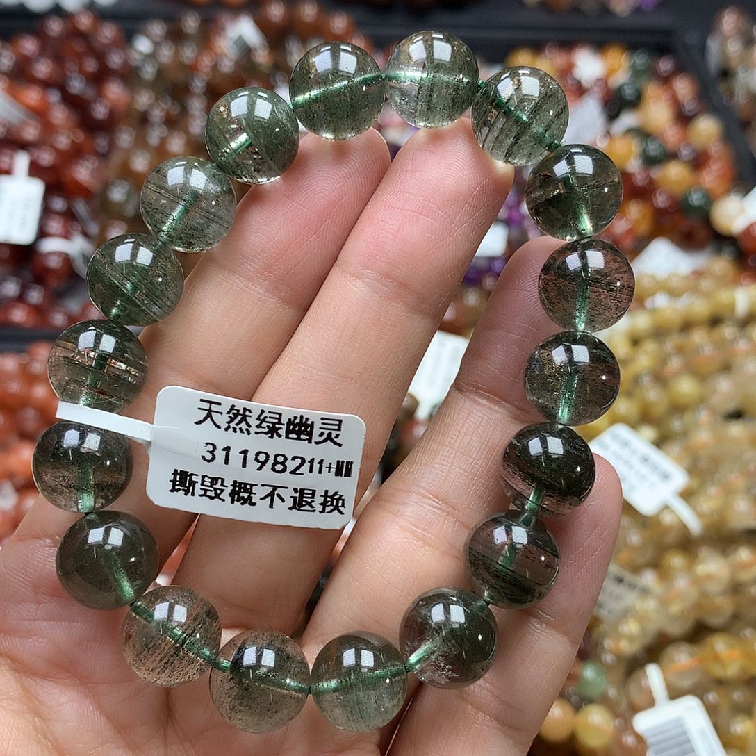 水晶未镶嵌手链，，，