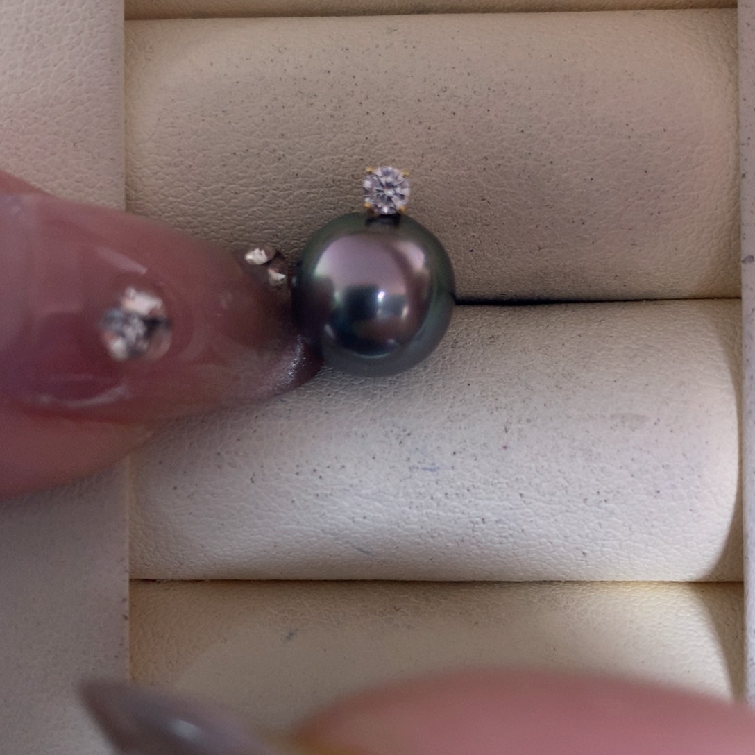 海水珍珠颈饰18K金镶嵌