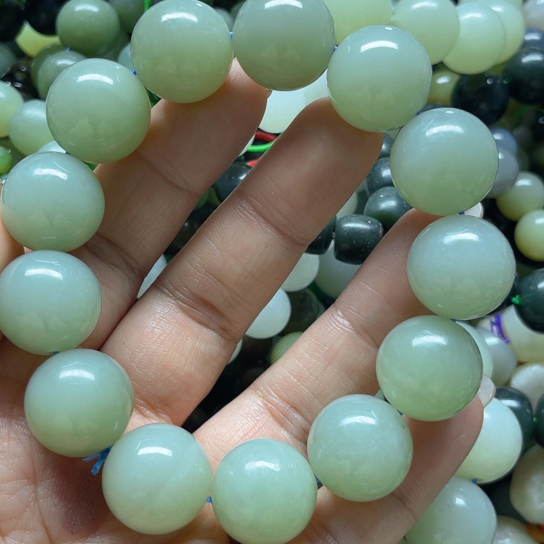 和田玉手链未镶嵌