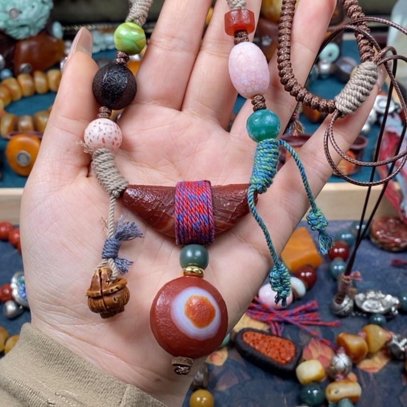 【闪购商品】玛瑙/玉髓颈饰未镶嵌