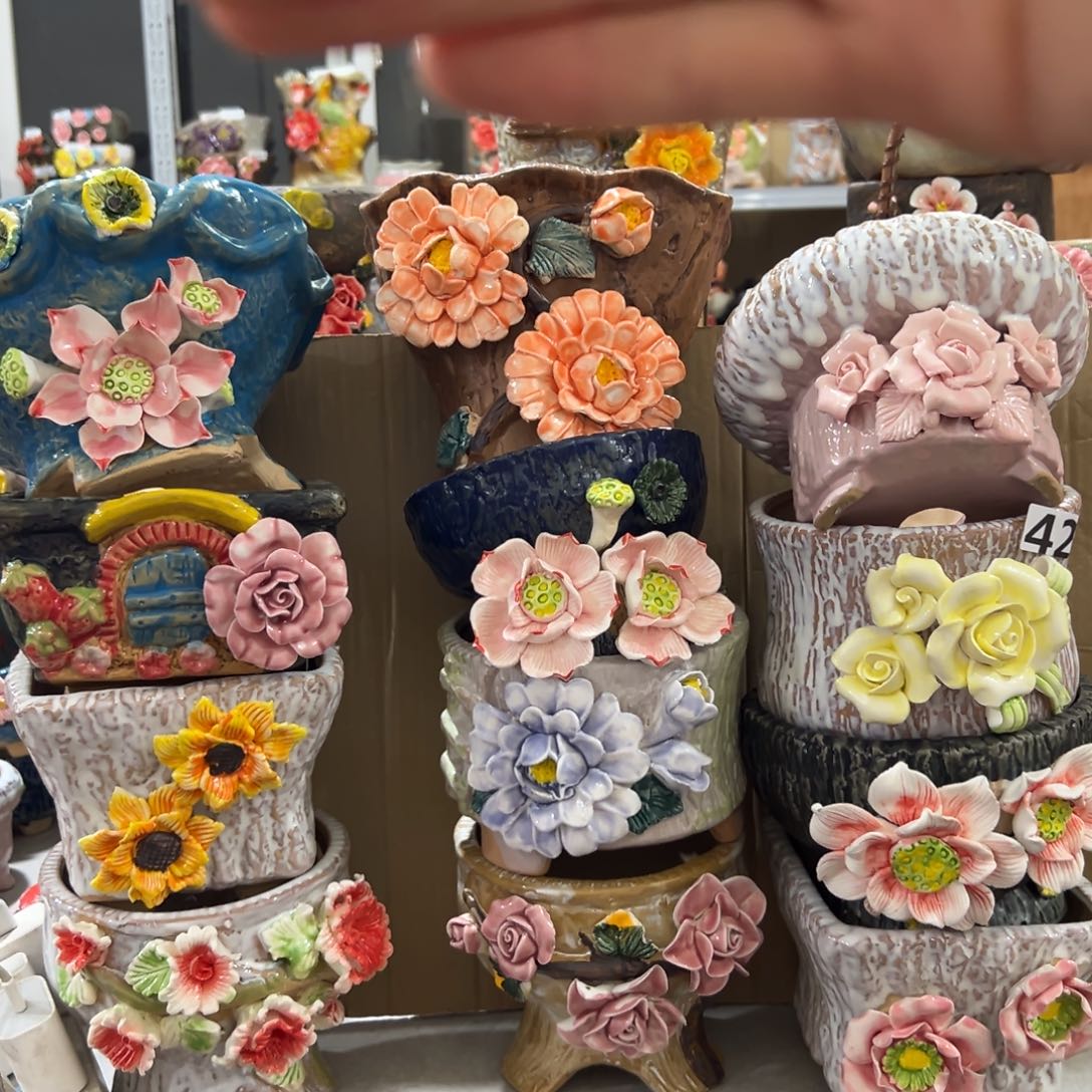 09 满20米秒退拉黑多肉花盆