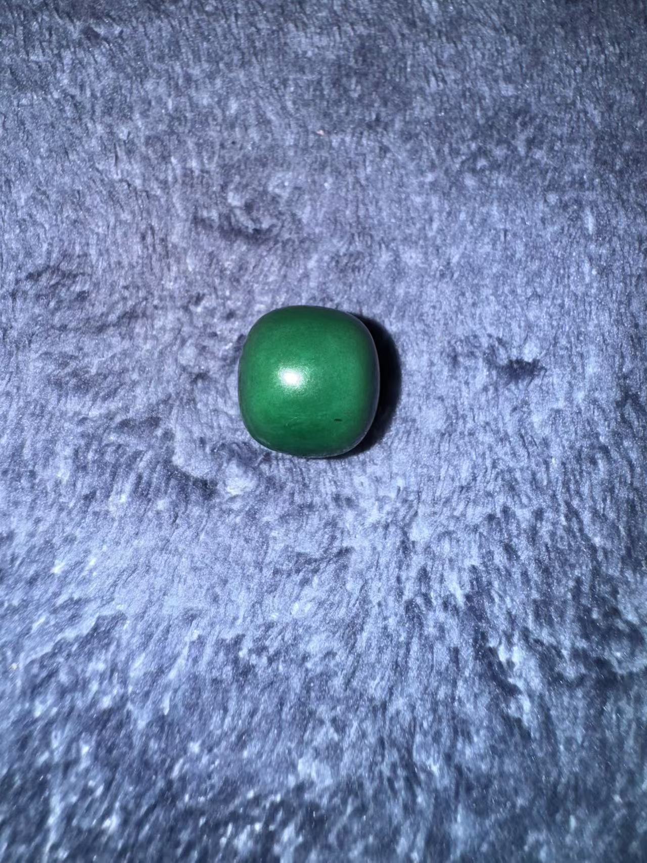 老油绿单珠 绿松石