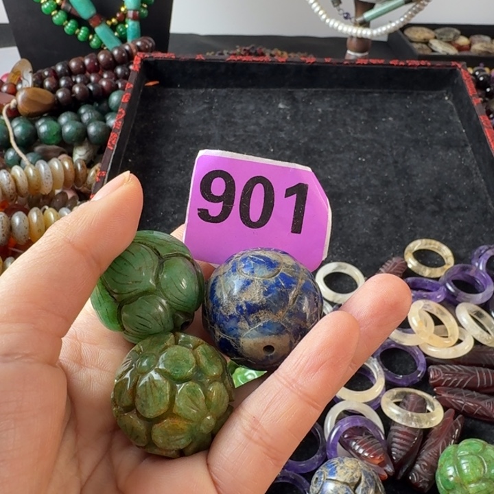 阿***噜玛瑙/玉髓未镶嵌颈饰