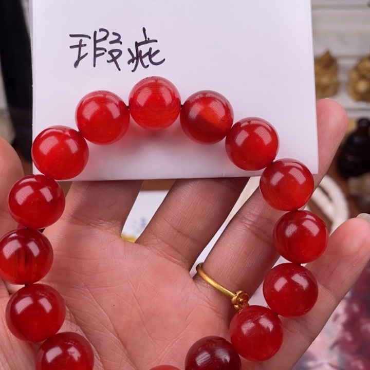 手串/手链驼骨青鱼石14