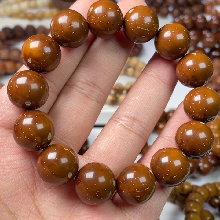 紫金鼠手串16尺寸瑕疵款（黄斑/棕线明显/眼睛不好看）