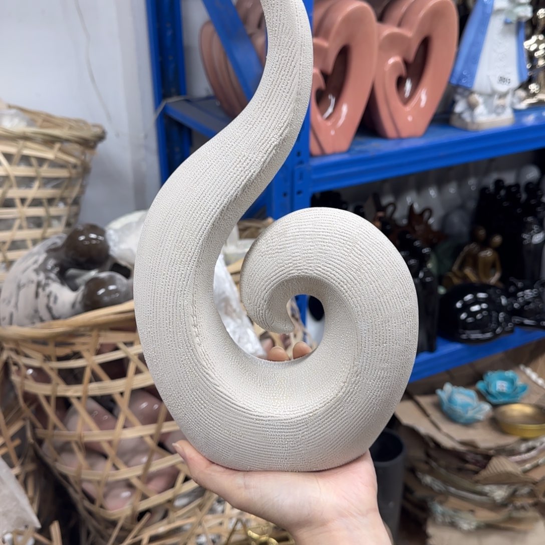 瓷片陶瓷工艺花瓶摆件